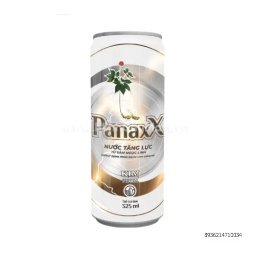 Nước tăng lực PanaxX các màu lon 325ml                                                                                                                                                                                                                    