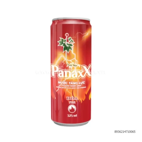 Nước tăng lực PanaxX các màu lon 325ml                                                                                                                                                                                                                     Nước tăng lực PanaxX các màu lon 325ml