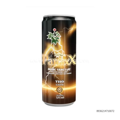 Nước tăng lực PanaxX các màu lon 325ml                                                                                                                                                                                                                    