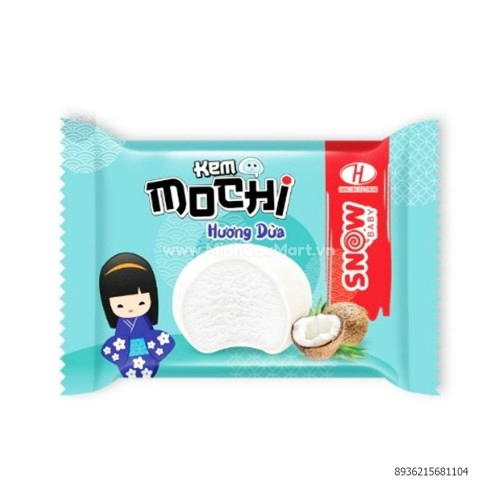 Kem Mochi Hương Dừa Snow Baby Kem Mochi Hương Dừa Snow Baby