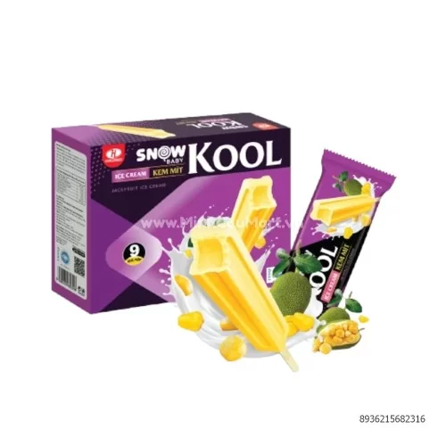 Kem SnowBaby KOOL HL vị mít 9 que / hộp                                                                                                                                                                                                                   