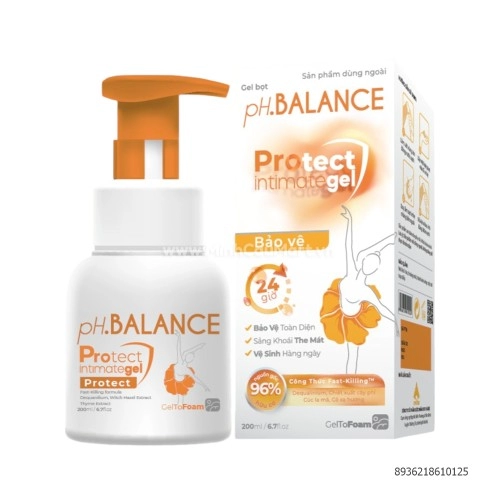 Dung Dịch Vệ Sinh Phụ Nữ pH. Balance Protect Intimate Gel 200ML