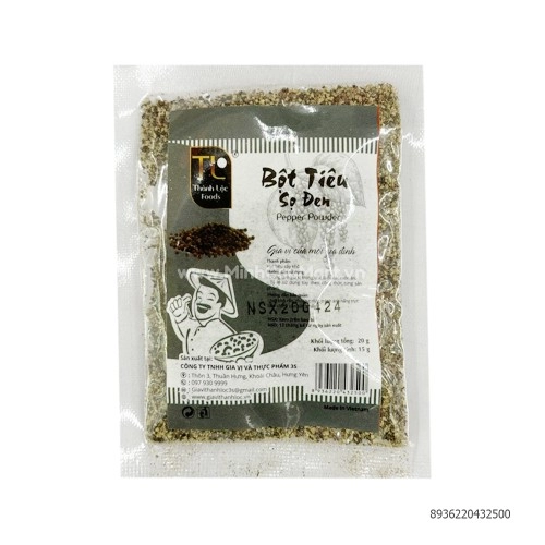 Bột tiêu sọ đen Thành Lộc 20g Bột tiêu sọ đen Thành Lộc 20g