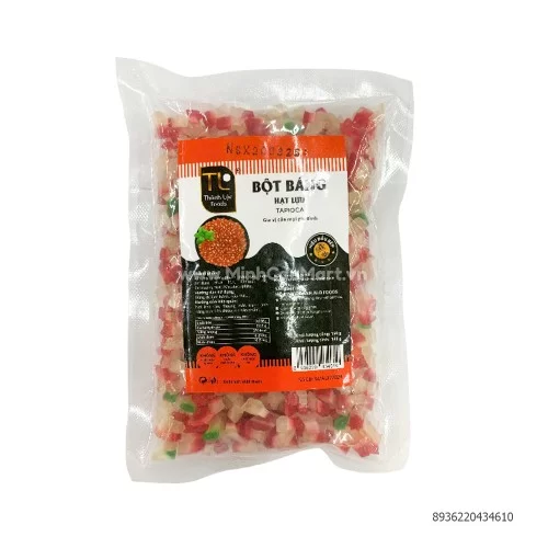 Bột báng (hạt lựu) Thành Lộc gói 150g                                                                                                                                                                                                                      Bột báng (hạt lựu) Thành Lộc gói 150g