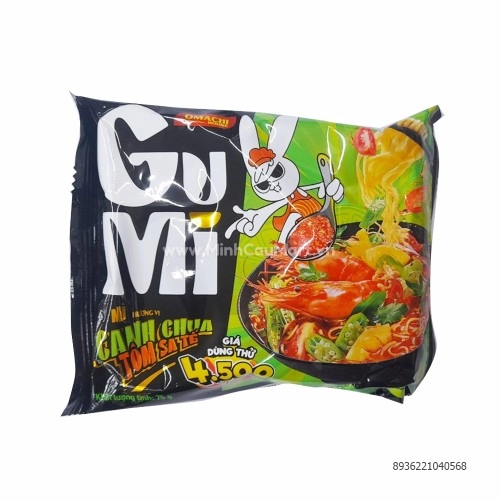 Mì trộn Gumi vị canh chua tôm hải sản Mì trộn Gumi vị canh chua tôm hải sản