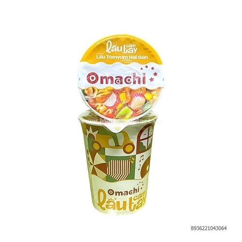 Mì Omachi lẩu cầm tay hương vị Tomyum hải sản 71g Mì Omachi lẩu cầm tay hương vị Tomyum hải sản 71g