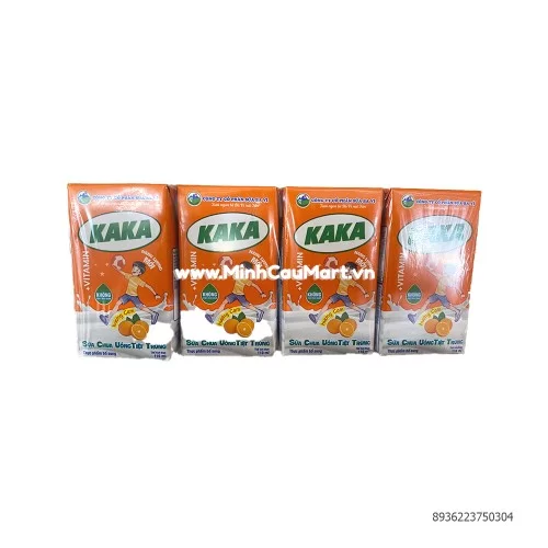 Sưa tiệt trùng các vị kaka 110ml