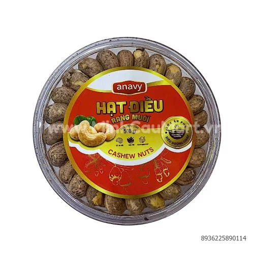 Hạt điều rang muối Anavy 500g                                                                                                                                                                                                                             