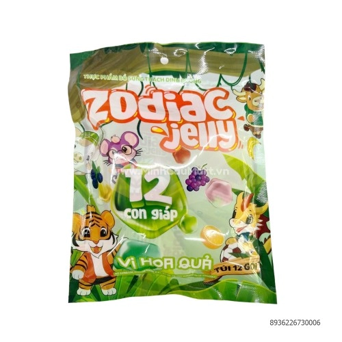 Thạch Zodilac 12 Con Giáp Vị Hoa Quả 180G