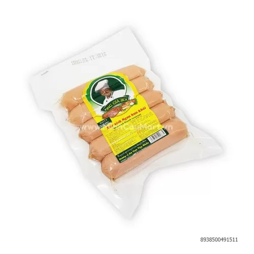 Xúc xích ngon hun khói 250gr Ông già Ika  Xúc xích ngon hun khói 250gr Ông già Ika