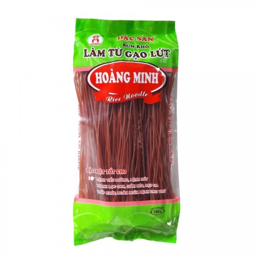 Bún gạo lứt Hoàng Minh 250g Bún gạo lứt Hoàng Minh 250g
