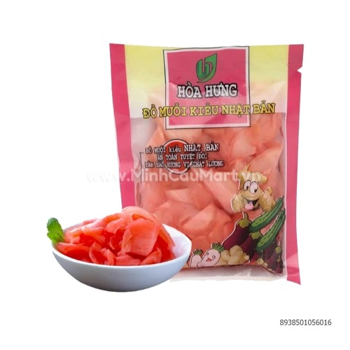 Gừng muối hồng Hòa Hưng 130Gr