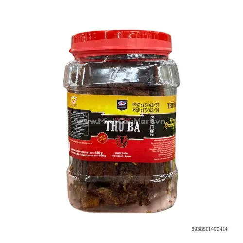 Bò khô Thu Ba 500Gr  Bò khô Thu Ba 500Gr