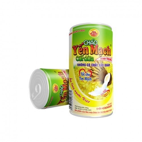 Cháo Yến Mạch Cốt Dừa Minh Trung 365Gr Cháo Yến Mạch Cốt Dừa Minh Trung 365Gr