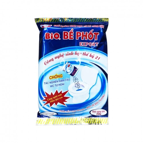 Bio bể phốt 250g chống tắc nghẽn 