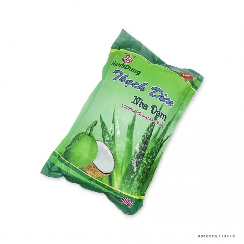 Thạch Dừa Hạnh Dung Túi 800Gr