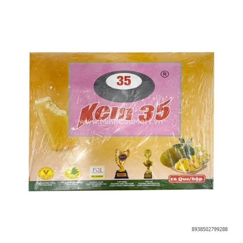 Kem 35 Vị Mít 10 Que/ Hộp Kem 35 Vị Mít 10 Que/ Hộp