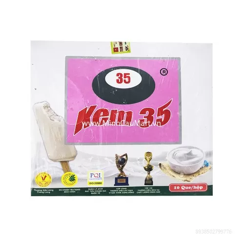 Kem Tràng Tiền 35 10Que/Hộp  Kem Tràng Tiền 35 10Que/Hộp