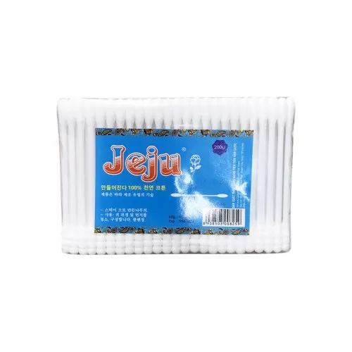 Bông tăm người lớn gói 200que xanh 