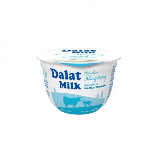 Sữa Chua không đường Đà Lạt 100g  Sữa Chua không đường Đà Lạt 100g