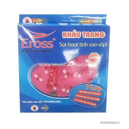 Khẩu Trang Eross Sợi Hoạt Tính