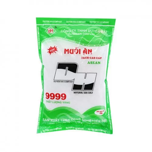 Muối sạch Duyến Hải 999-700gr  Muối sạch Duyến Hải 999-700gr