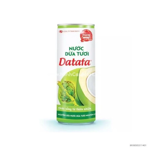 Nước Dừa Tươi Lon Datafa 325ml