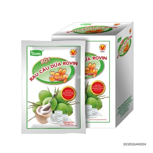 Bột rau câu 10Gr Rovin Bột rau câu 10Gr Rovin