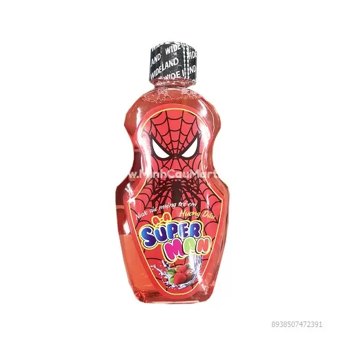 Nước Súc Miệng Super Man Hương Dâu 250ml 