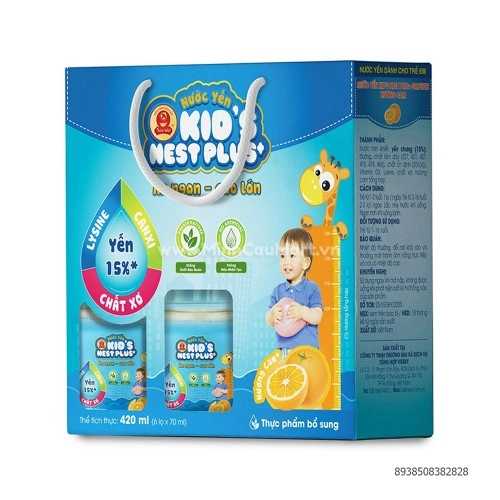 Nước yến Kids Thiên Việt 5+1  Nước yến Kids Thiên Việt 5+1