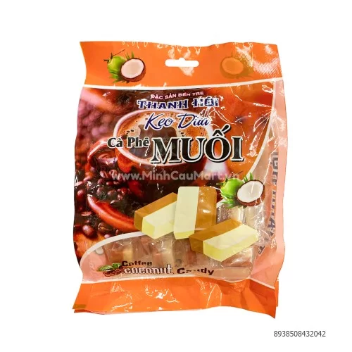 Kẹo dừa cà phê muối 250g                                                                                                                                                                                                                                  