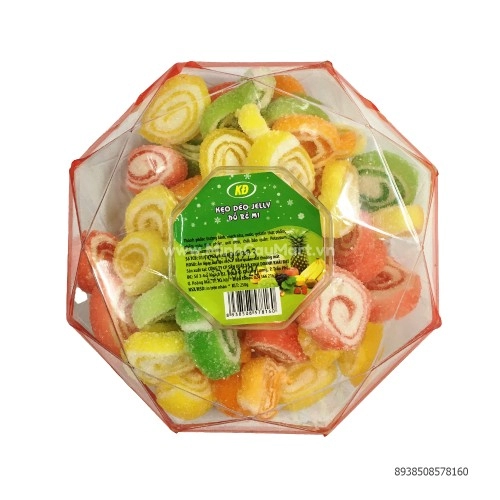 Kẹo dẻo lục lăng 250g Kẹo dẻo lục lăng 250g