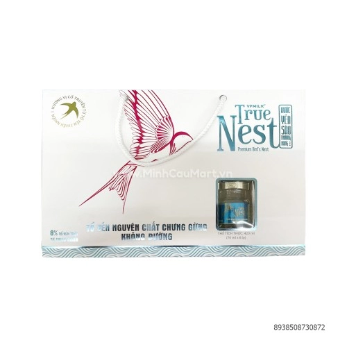 Hộp Tổ Yến Nguyên Chất Chưng Gừng Không Đường True Nest 6 Lọ * 70ml Hộp Tổ Yến Nguyên Chất Chưng Gừng Không Đường True Nest 6 Lọ * 70ml