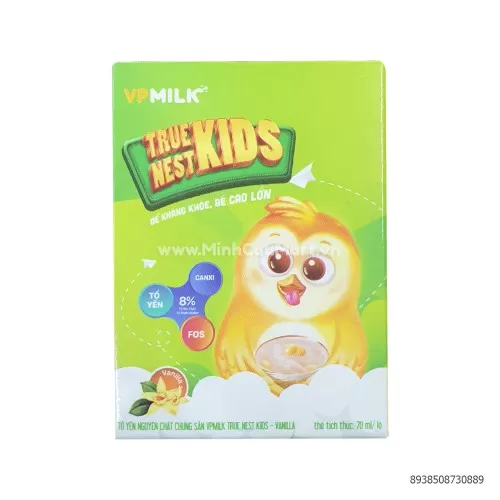 Tổ Yến Nguyên Chất Chưng Sẵn True Nest Kids 70ml Tổ Yến Nguyên Chất Chưng Sẵn True Nest Kids 70ml