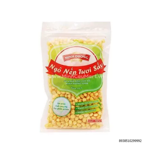 Ngô nếp tươi sấy 160gr