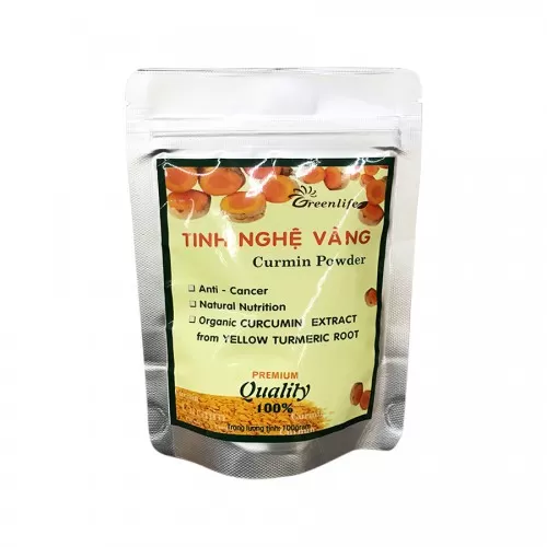 Tinh Bột Nghệ Vàng 100gr Green life