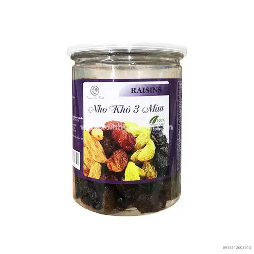 Nho Khô 3 Màu Raisins Xuân An 300g