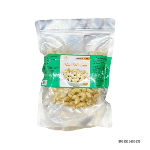 Hạt điều nguyên vị bóc vỏ 500g