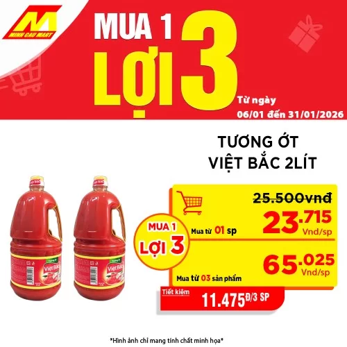 Tương Ớt Việt Bắc 2L