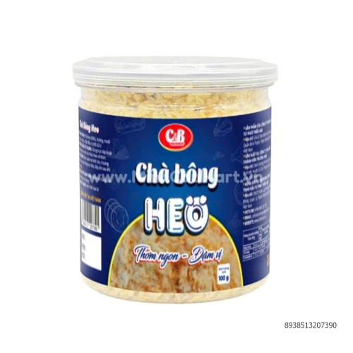 Chà bông heo C&B 100g Chà bông heo C&B 100g