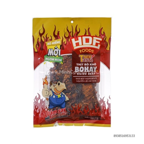 Thịt bò khô Bokay 80g Thịt bò khô Bokay 80g