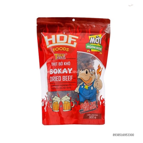 Thịt bò khô Bokay 300g Thịt bò khô Bokay 300g