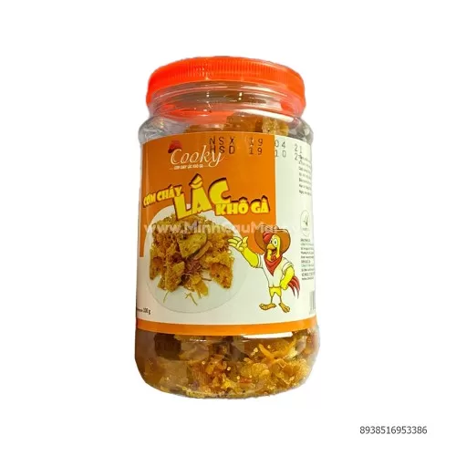 Khô gà Cooky lọ 100g Khô gà Cooky lọ 100g