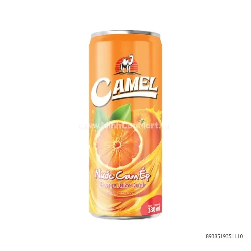 NưỚc trái cây Camel vị cam lon 330ml                                                                                                                                                                                                                      