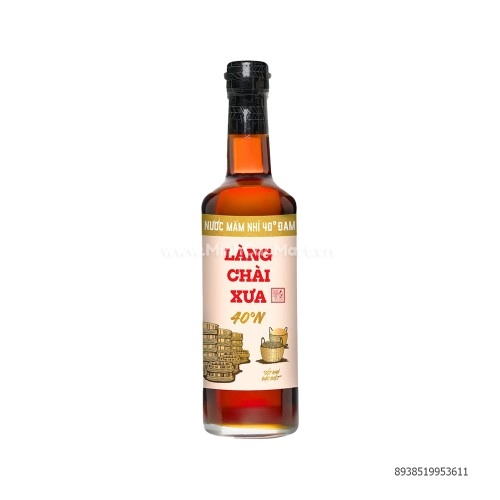 Nước Mắm Nhỉ 40 Độ Đạm Làng Chài Xưa 500ML