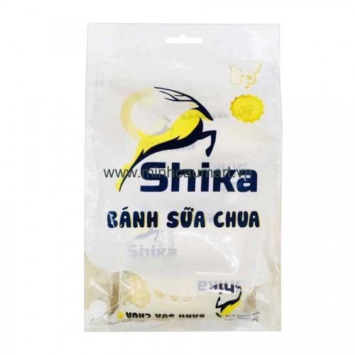 Bánh Sữa chua Shika túi 160g  Bánh Sữa chua Shika túi 160g