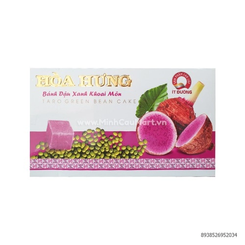 Bánh Đậu Xanh Khoai Môn Hoà Hưng 300g Bánh Đậu Xanh Khoai Môn Hoà Hưng 300g