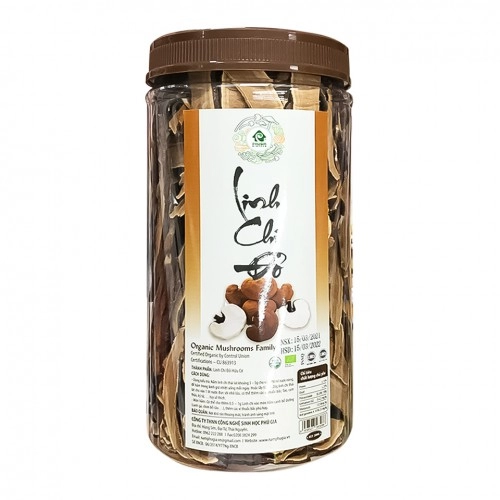 Nấm Linh Chi Đỏ Lát 200g Nấm Linh Chi Đỏ Lát 200g