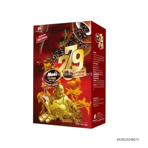 Cà phê muối 279 hộp giấy 256g