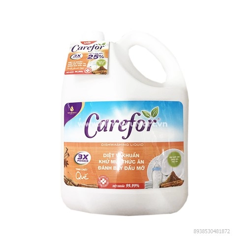 Nước Rửa Bát Carefor 3.6L